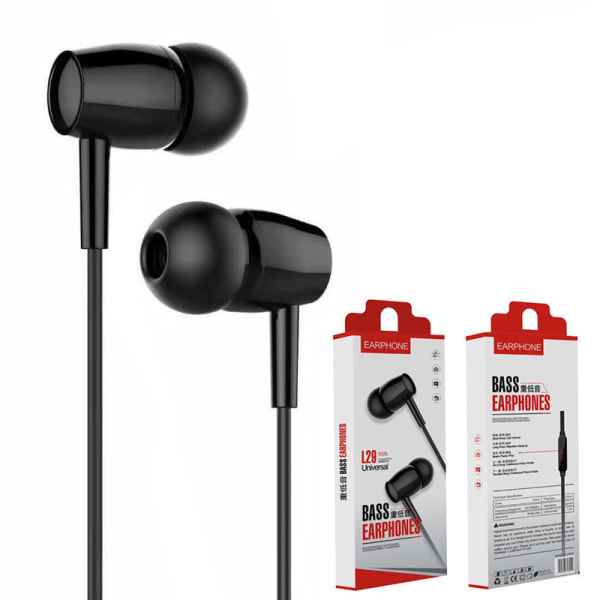 L29 Headset med 3,5 mm - Universal Sort