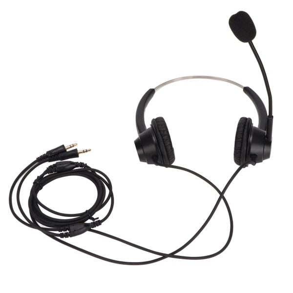 H360DPC Call Center Headset On Ear Computer Headphone med mikrofon for hjemmekontor kundeservice