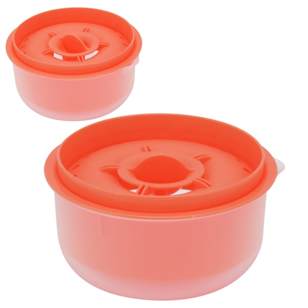 Mini äggulaseparator Giftfri Hållbar äggvita filteravdelare köksredskap för hembageri (mörk orange)