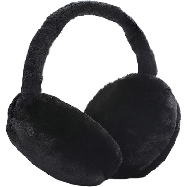 Ørevarmere for kvinner Ørevarmere Vintertilbehør Fluffy Plush Foldbar Voksen Utendørs Termisk Ørevarmer white