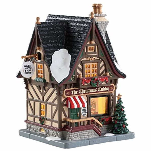 Lemax Julby The Christmas Cubby batteridriven LED - 85387 1
