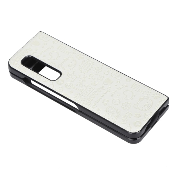 Mobiltelefonfodral Cover hopfällbar skärm phone case för Samsung Galaxy Z Fold I/W20 (Fairy)Vit