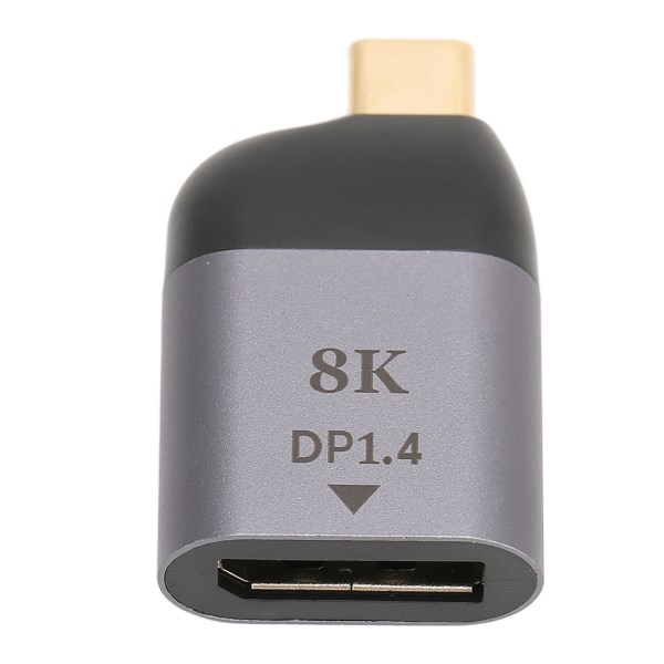USB C till Displayport-adapter 8K 60Hz Hög upplösning Kompakt Bärbar USB C till DP-adapter för Windows PC