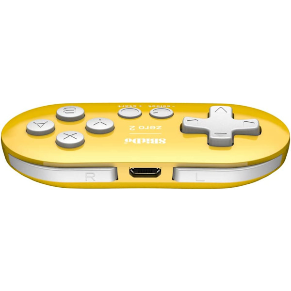 8Bitdo Zero 2 Gul Udgave (Ikke Maskine Specifik)