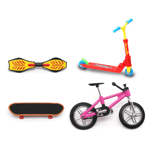 Modellbil Simuleringsstykke Stemningsstykke Sykkel Skateboard Rock Crawler Dekorativt Stykke Style 1