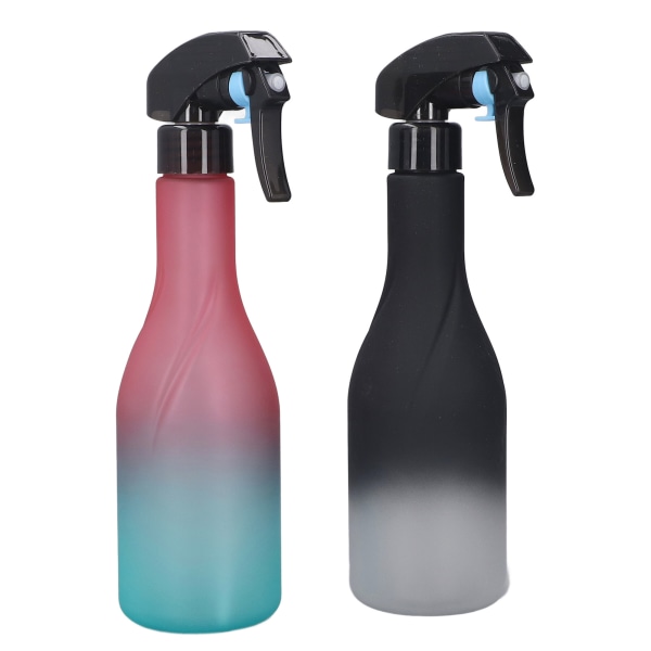 2 st tomma sprayflaskor med stor kapacitet fin dimma hårspray sprayflaska för skönhetssalong