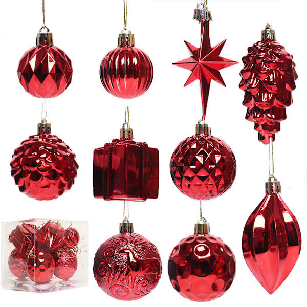 Julekuleformet Juletrepynt Hengelampe Ornament Juleprodukt Rose Gold