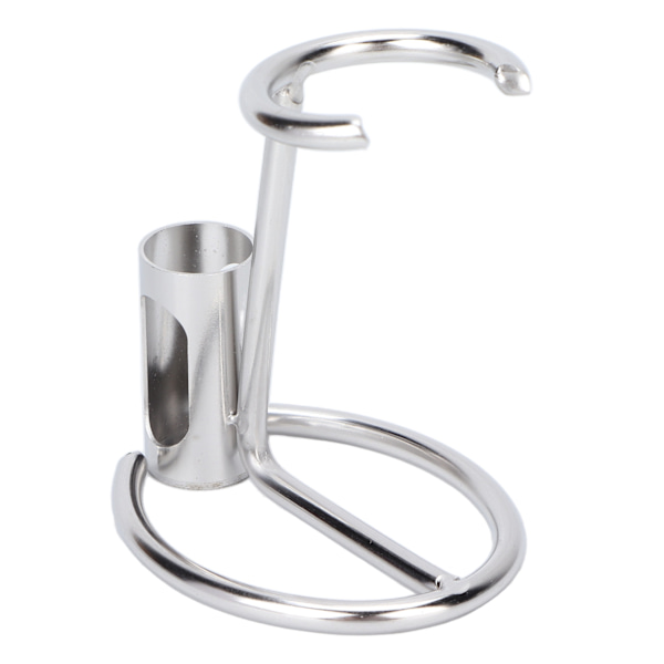 Razor Stativ Praktisk Sølv Metal Anti-Skrid Sikker Hurtig Tørrende Razor Holder Razor Hanger Barbering Værktøj
