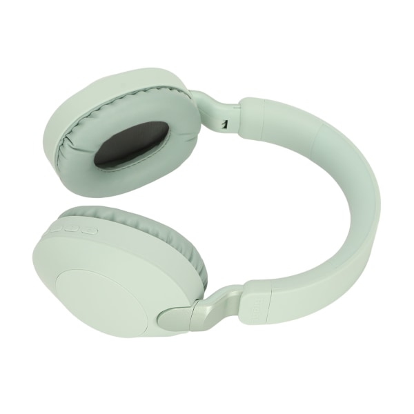 Bluetooth Gaming Headset Foldbar Type C Interface Trådløs Bluetooth 5.1 Kablet Dual Mode Stereo Headset med Mikrofon Grøn