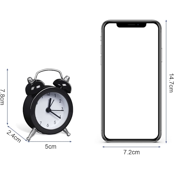Mini pöytäkello digitaalisella osoittimella wathet