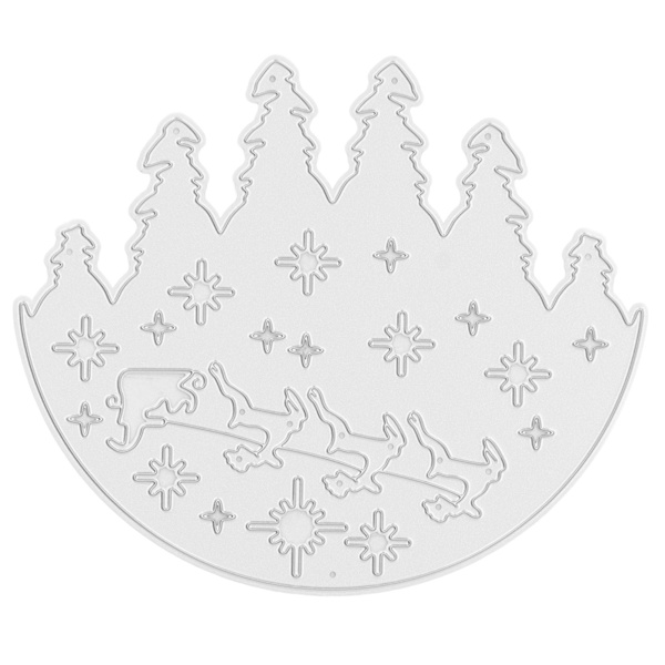 Metal Die Cuts Kulstofstål DIY Metal Prægningsskabelon Papirkunst Håndværksskabelon til Kortfremstilling Scrapbog