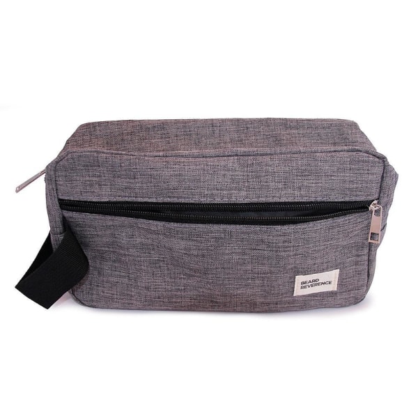 Smooth toilet bag - Grey or black grey