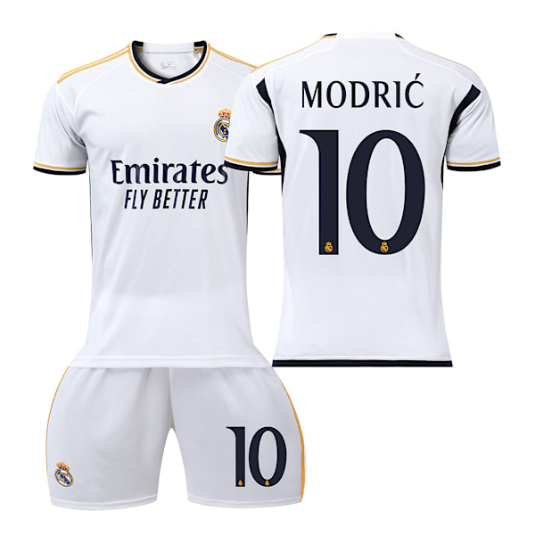 2324 Real Madrid fotbollströja nr 7 Vinicius 5 Bellingham tröjset no.5 XL