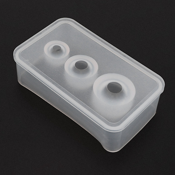 3D Stereo Sfærisk Silikonform DIY Smykke Epoxyform Smykkehåndværk Vedhængsfremstillingsværktøj