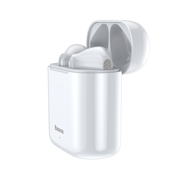 Baseus NGW09-01 Encok Langattomat nappikuulokkeet, HiFi, valkoinen