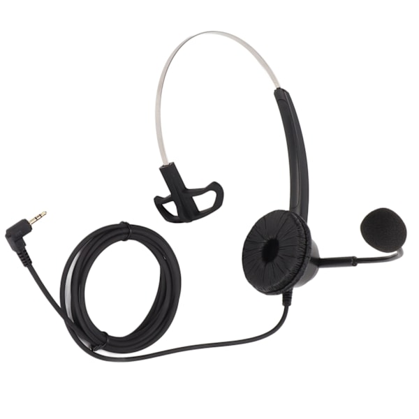 H360‑2.5 Business Headset 2.5mm Datamaskin Hodetelefoner med HD Mikrofon for Call Center Kundeservice Kontor