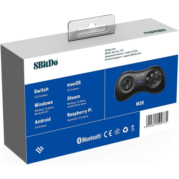8BitDo M30 Bluetooth Langaton Ohjain (Nintendo Switch)