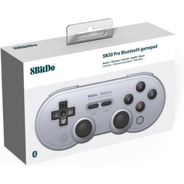 8Bitdo SN30 Pro Gamepad Grey Edition