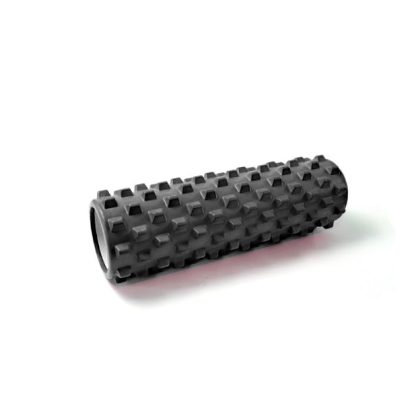 Pilates Rulle Yoga Massasje Rulle Treningsrulle Massasje Rulle Massasje Rulle Yoga Rulle 45cm Wolf Tooth Black