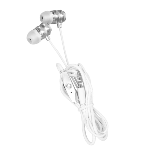 JY‑074 Trådbundna öronsnäckor Stereo Bass Brusreducerande Isolerande öronsnäckor med mikrofon för IOS för AndroidVit
