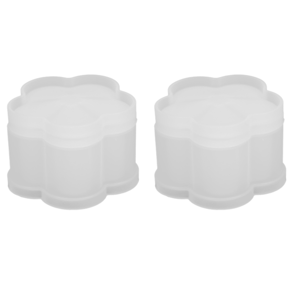 Smyckesförvaringslåda Form DIY Silikon Blomformad Epoxi Låda Form Hantverkstillbehör