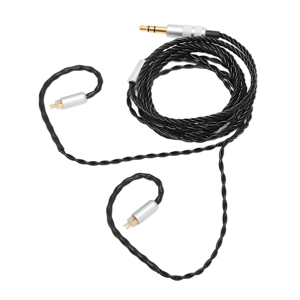 Öronproppsuppgraderingskabel 2 stift 0,78 mm 3,5 mm plugg OFC-kärna ersättningshörlurar tråd för AS10 AS06 ZST ZS3 ZS10 ES3 ES4 ZSR