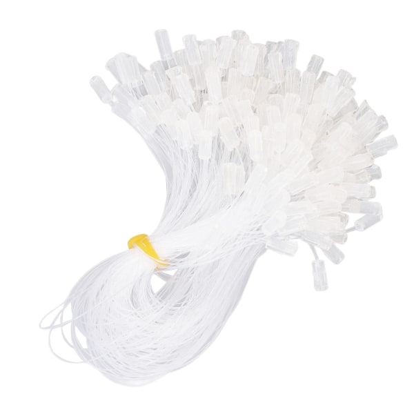 200 stk Usynlig Fiske Line Elastisk Tråd for Hårextensions Transparent Sterk Bonding Hårextensions Fiske Line
