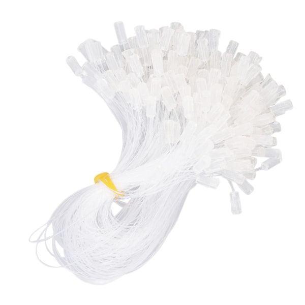 200 stk usynlig fiskeline elastisk tråd til hårforlængelser Gennemsigtig stærk limning hårforlængelse fiskeline