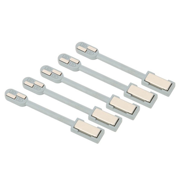 5 stk Neglekunst Magnetisk Stick Profesjonell Hjemmesalong DIY Dobbelthodet Neglemagnet Stick for Gel Polish
