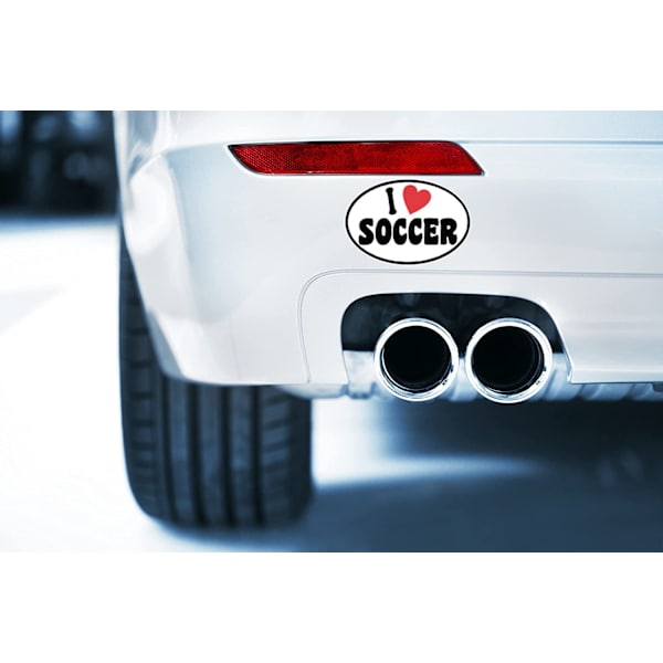 100-pack Fotbollsstickers (Stor Storlek)