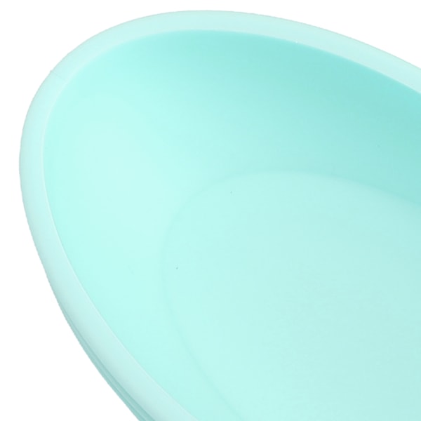 Nest Shape Neglebørste Stativ Bærbar Opbevaring Silikon Neglebørste Stativ Holder til Bordplade Grøn