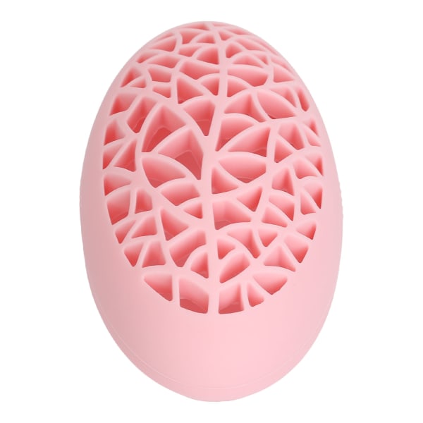 Nest Shape neglebørstestativ Bærbar oppbevaring Silikon neglebørsteholder for bordplate rosa