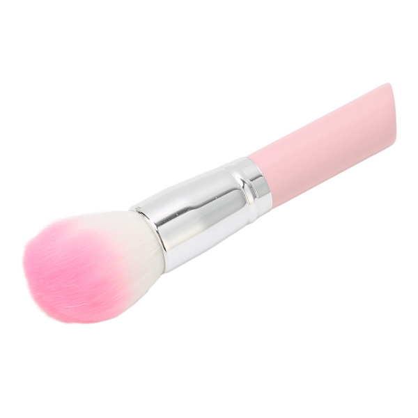 Löspuder Rougeborste Professionell Bärbar Sminkborste Kosmetisk Verktyg för Makeupartist (Rosa)