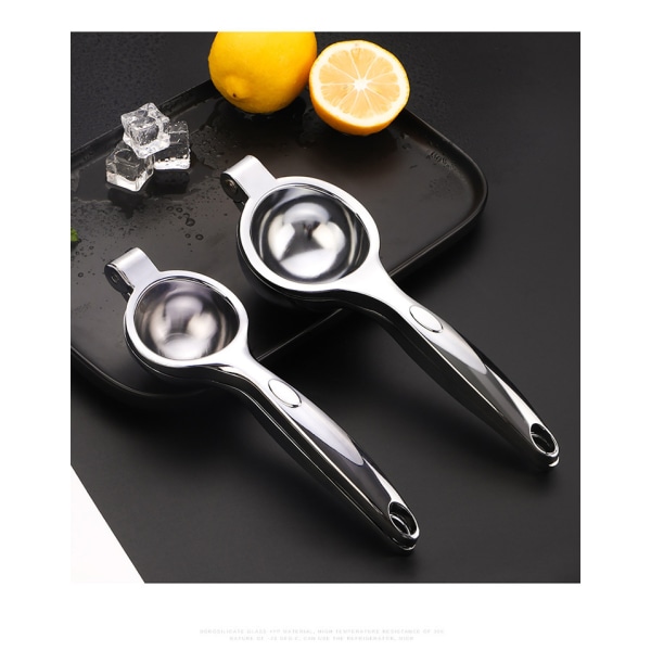 Sitronpresse Saftpresser Hjemmekjøkken Frukt Sitronpresse Saftpresser Sinklegering Eple Appelsin Manuell Saftpresser Lemon Squeezer Large Size