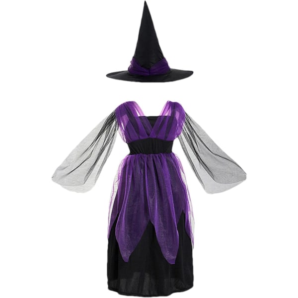 Halloween Häxa Kostym Fancy Dress Up Accessoarer