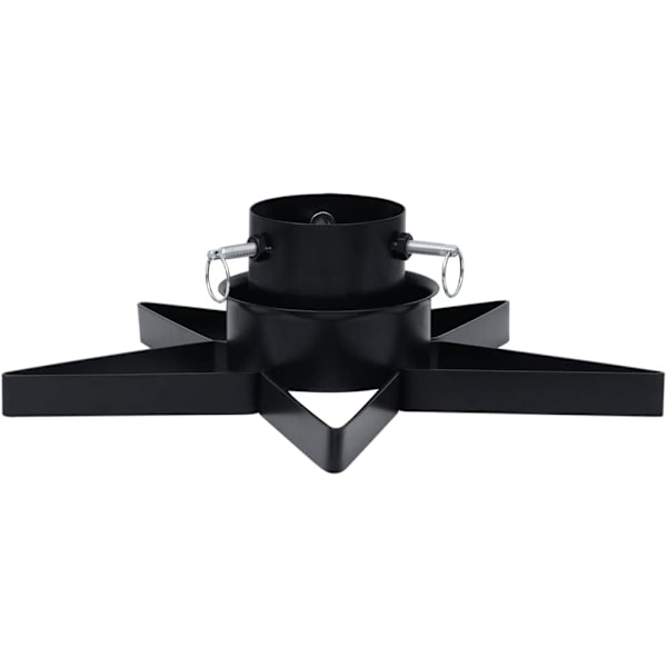 VidaXL Joulukuusen jalusta musta 47x47x13.5cm black 47 x 47 x 13.5 cm