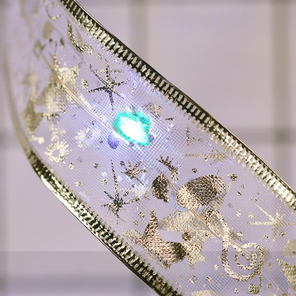4m 40LED-valosilmukka jousi nauhavalo