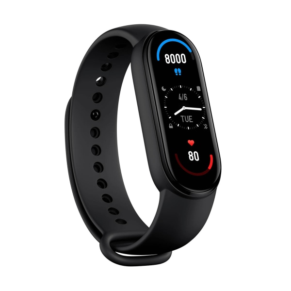 Xiaomi Mi Smart Band 6 Aktivitetsarmbånd - Sort sort 47,4 mm