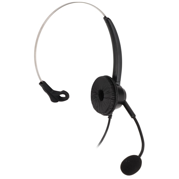 H360‑3.5MV 3.5mm Office Headset Monaural Call Center Headset Stödjer Högtalarvolymkontroll och Mikrofonavstängning