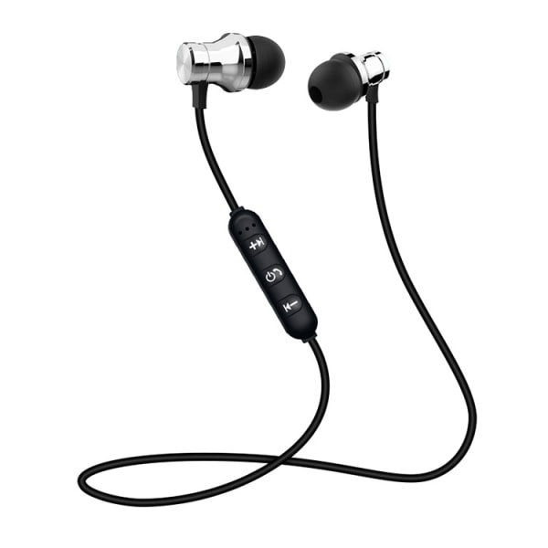 XT11 magnetiske Bluetooth høretelefoner, sports in ear trådløse Bluetooth høretelefoner blue