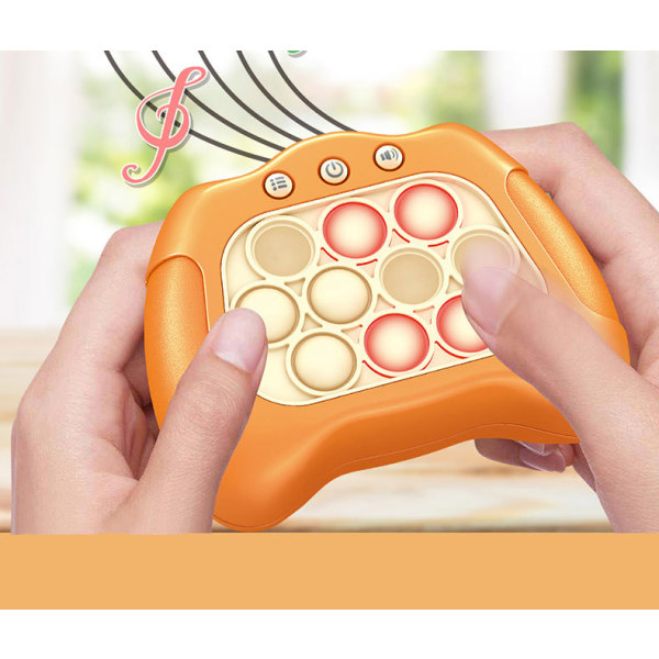 Fidget Pop It Pioneer Press Musikspel Maskin Leksak för Barn Markmusspel Maskin Little Bear