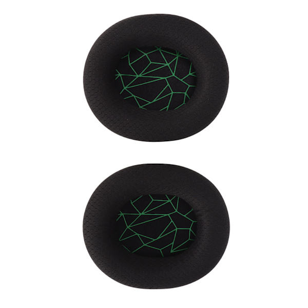 Ersättning för hörlursöronkuddar Uppgraderade öronkuddar med hög elasticitet för SteelSeries Arctis 3/5/7 Green Silk