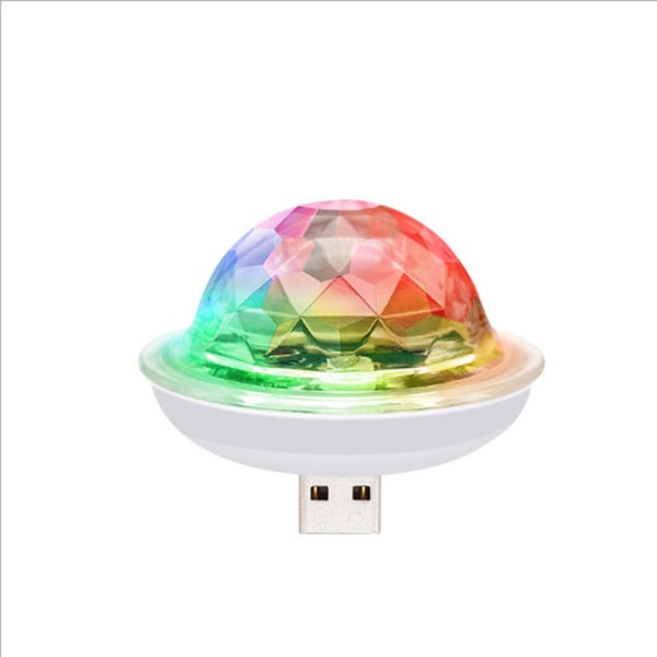 Mini USB Ball Light USB Prom Party Light Bærbart Strobe Light LED Car Dekorativt Light til Halloween Christmas Family Party