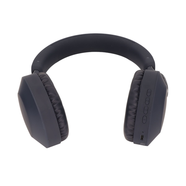 Bluetooth Gaming Headset Foldbar Type C Interface Trådløs Bluetooth 5.1 Kablet Dual Mode Stereo Headset med Mikrofon Blå