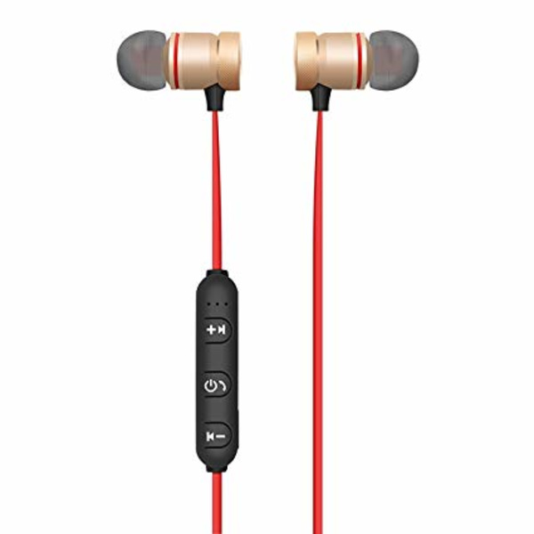 Vedenpitävät magneettiset Bluetooth-urheilukuulokkeet Rosé Gold
