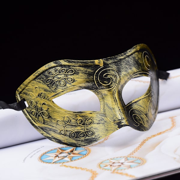 Barnemasker for voksne menn og kvinner, masker for sminkeball og fest A