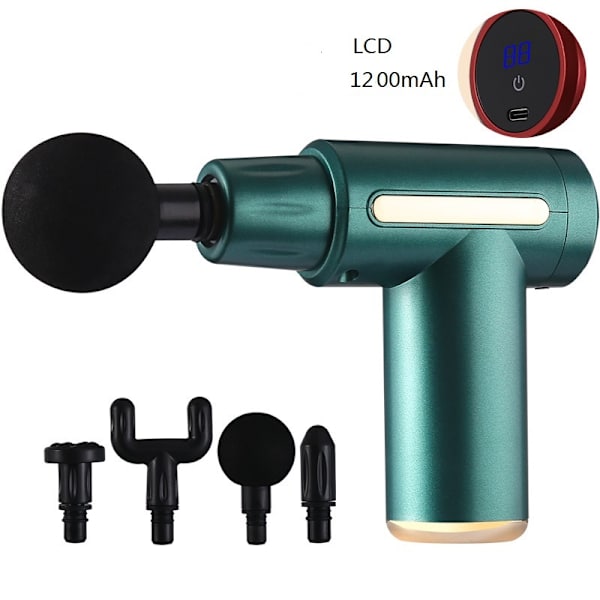 USB Massagemuskel Massager Dyb Perkussiv Terapi
