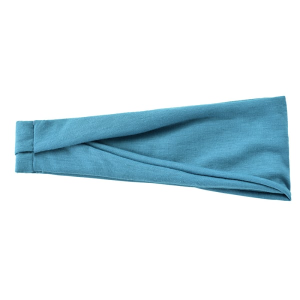 Sport pannband Yoga pannband för kvinnor hårband Malakit blå