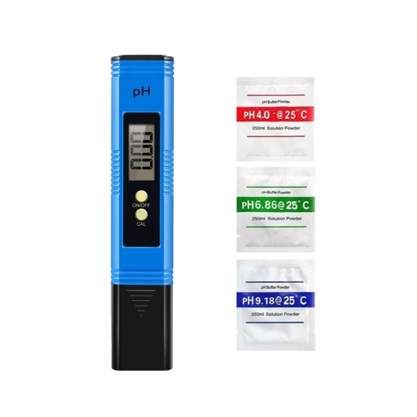 Digital pH-meter til vand Blå