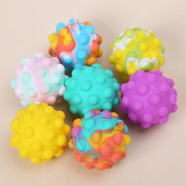 3D Pop Fidget Sensory Legetøj, Fidget Bold Legetøj til Børn